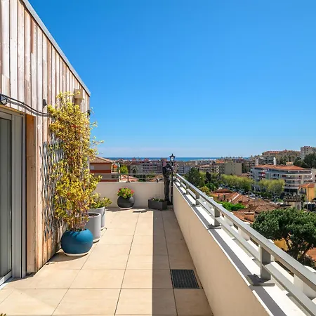 Le Coq Elysium - Exceptional 220 Sqm Penthouse - Private Terrace & Jacuzzi - Ac - 3 Parking Spaces * Mentona