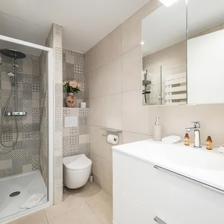 Apartament Le Coq Elysium - Exceptional 220 Sqm Penthouse - Private Terrace & Jacuzzi - Ac - 3 Parking Spaces