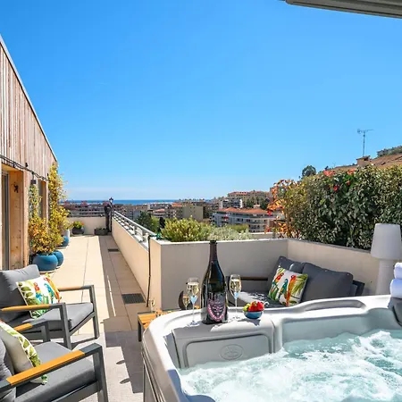 Le Coq Elysium - Exceptional 220 Sqm Penthouse - Private Terrace & Jacuzzi - Ac - 3 Parking Spaces Apartament *