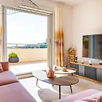 Le Coq Elysium - Exceptional 220 Sqm Penthouse - Private Terrace & Jacuzzi - Ac - 3 Parking Spaces 公寓 芒通