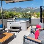 Le Coq Elysium - Exceptional 220 Sqm Penthouse - Private Terrace & Jacuzzi - Ac - 3 Parking Spaces Menton