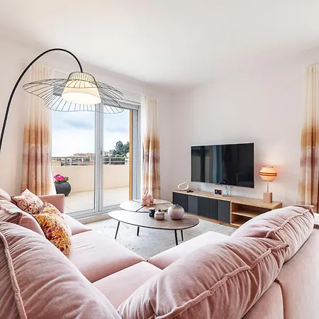 Apartment Le Penthouse De 220m2 - Jacuzzi - 3 Parkings - Climatisation - Terrasse Menton