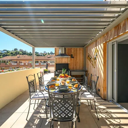 Le Coq Elysium - Exceptional 220 Sqm Penthouse - Private Terrace & Jacuzzi - Ac - 3 Parking Spaces Apartment Menton