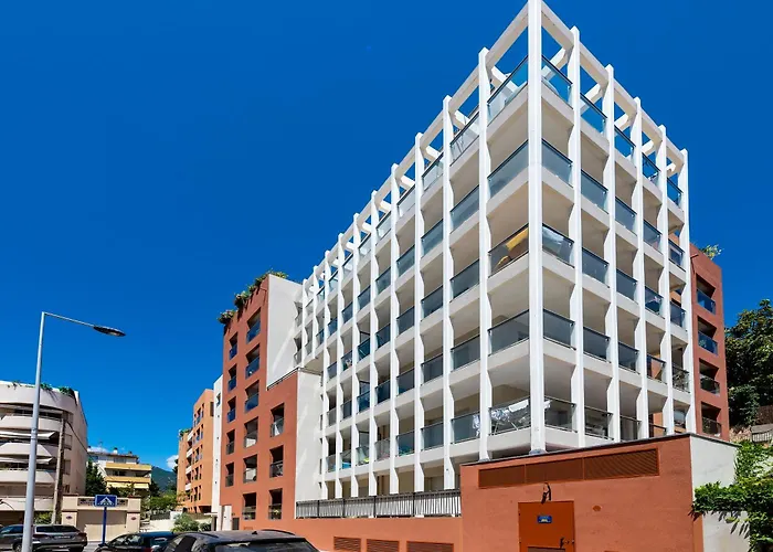 Lejlighed Le Coq Elysium - Exceptional 220 Sqm Penthouse - Private Terrace & Jacuzzi - Ac - 3 Parking Spaces Menton