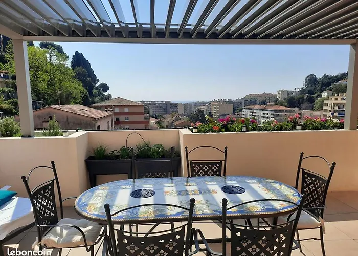 Le Coq Elysium - Exceptional 220 Sqm Penthouse - Private Terrace & Jacuzzi - Ac - 3 Parking Spaces Ментона